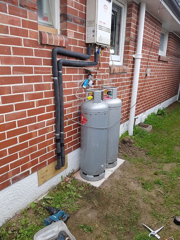 gas supply installtion 1